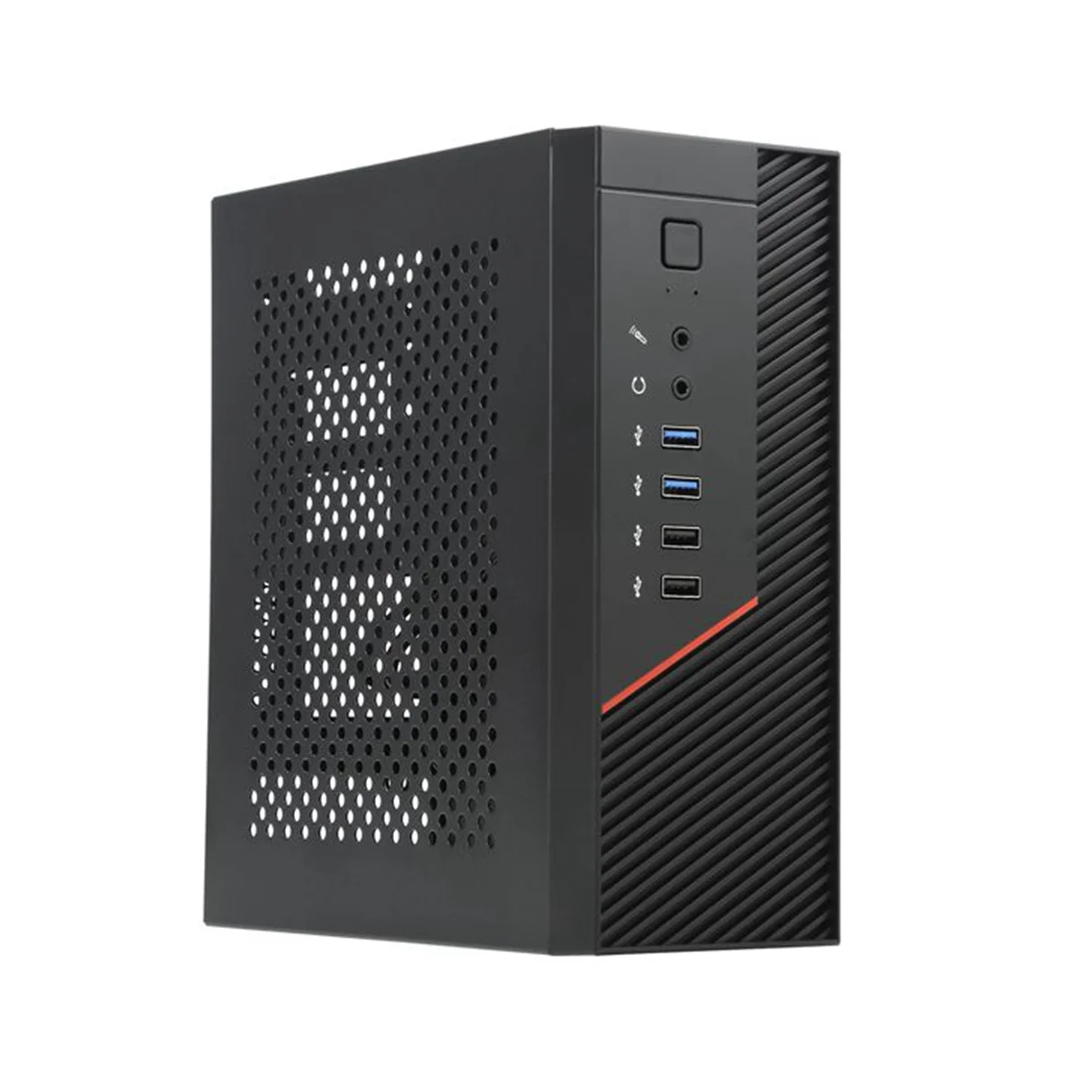 

A09P Black 4.2L Desktop Mini Itx Case Htpc Chassis Game Computer Can Stand or Lie Down for Small 1U Power