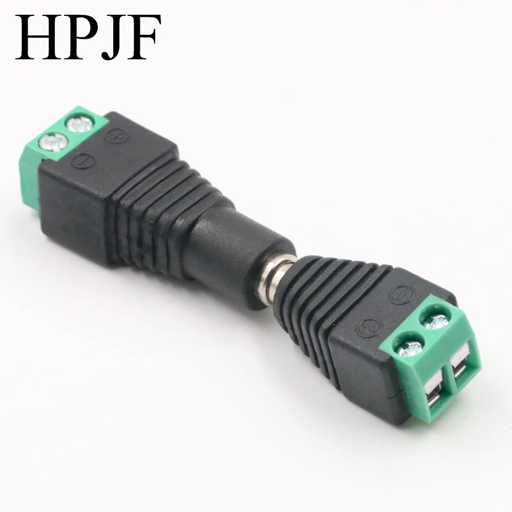 Description Picture 4 of item2/5/10Pcs 5.5 x 2.1mm 5.5 x 2.5mm DC Power Male Female Plug Jack Connector Adapter For 3528 5050 LED Strip Light Camera