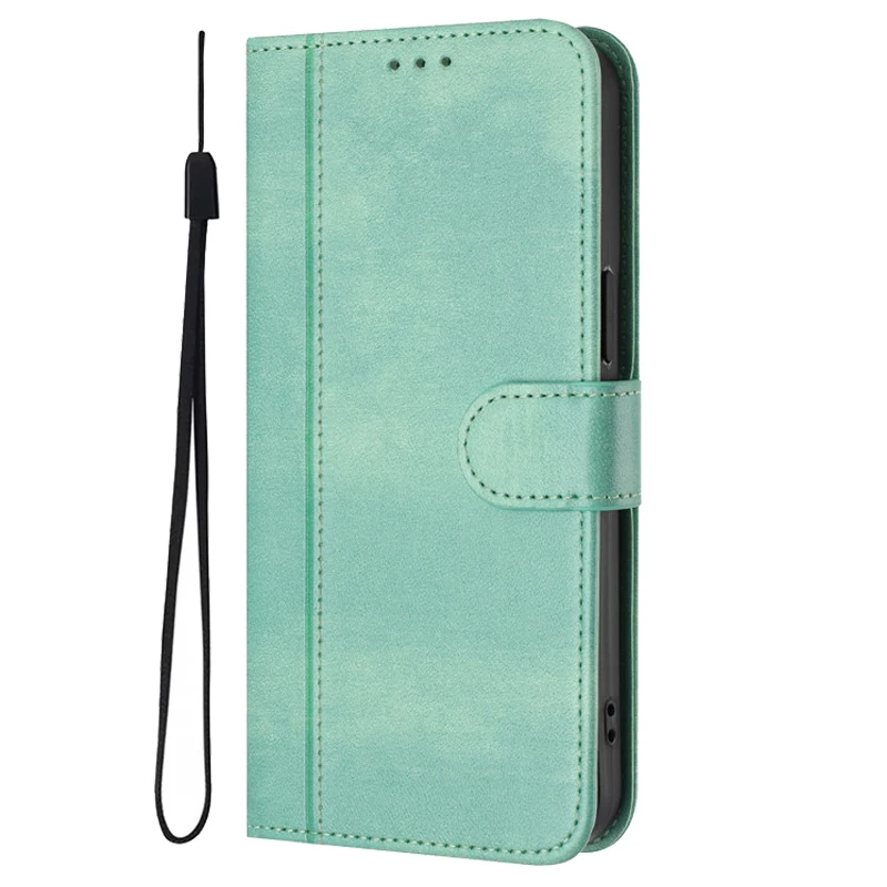 Magnetic Leather Wallet Flip Case with Card Holder - Premium Protective Phone Cover