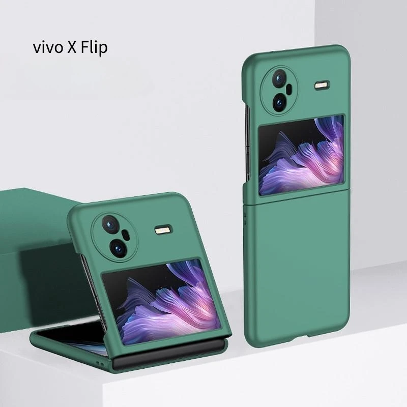 

Жесткий чехол из поликарбоната для VIVO X однотонный защитный чехол-книжка