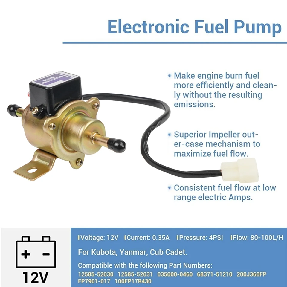 12V Car Motorcycle Fuel Pump EP-500-0 035000-0460 12585-52030