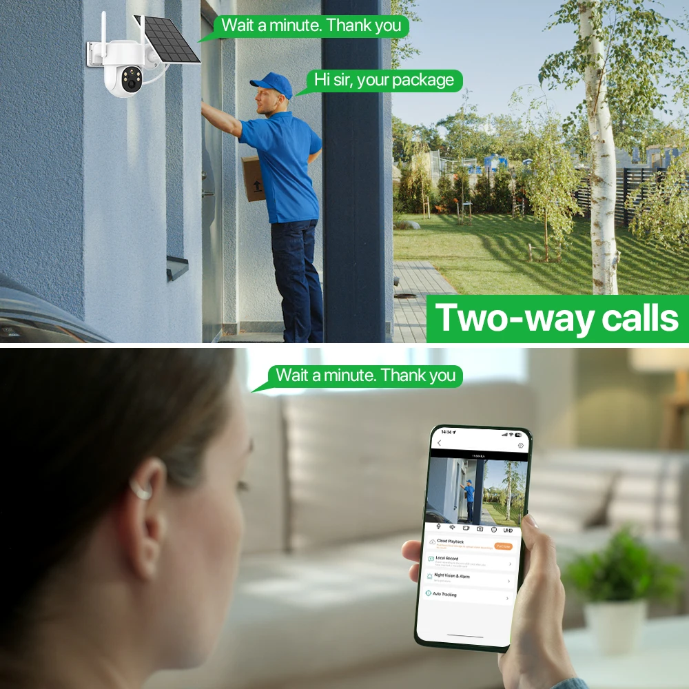 ͸    PTZ  ī޶, 4G SIM ī ¾籤 IP ī޶, 4MP HD PIR ΰ ð  iCsee