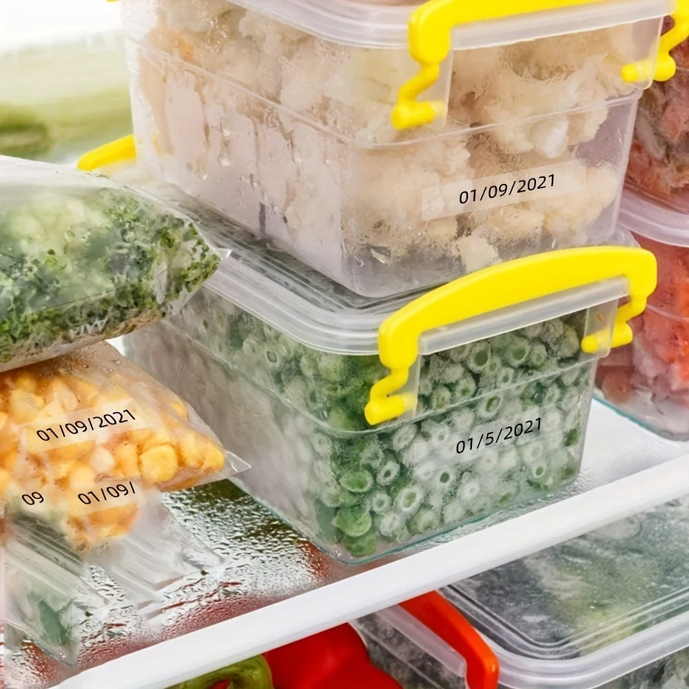 Clear Self-Adhesive Thermal Printer Paper - 57mm Transparent Stickers for Mini Portable Wireless Receipt Printers, HD Print