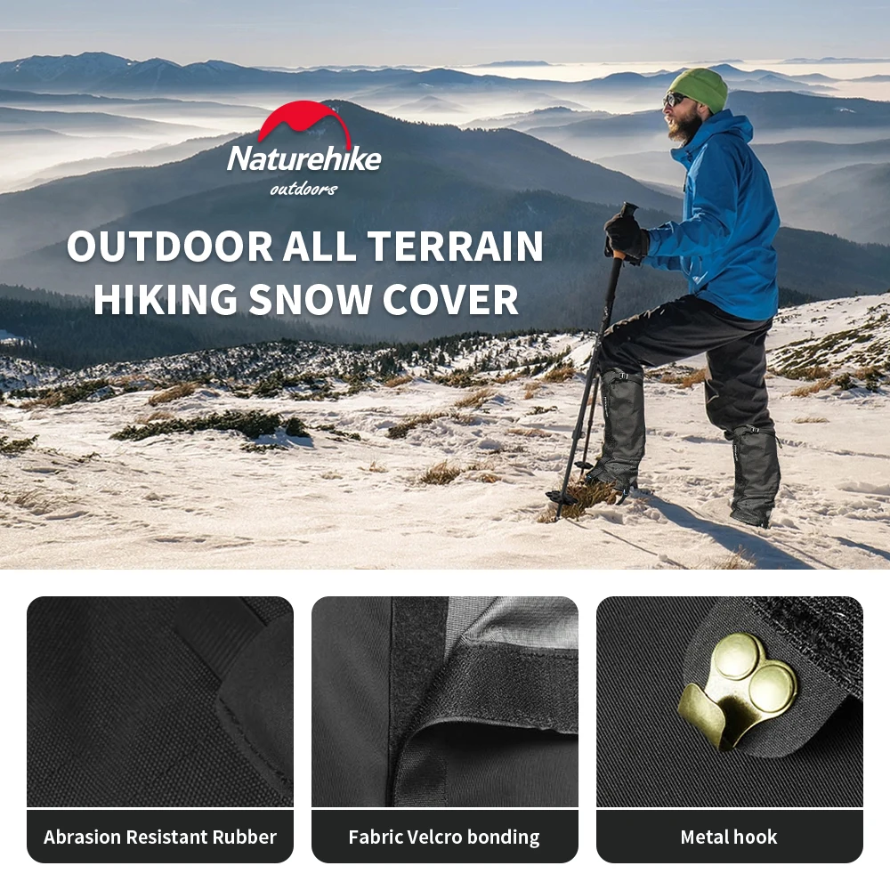 Waterproof Nylon Hiking Gaiters 6