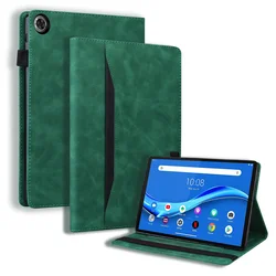 Luxury PU Leather Wallet Stand Tablet Case, 8.7 Inch for Tab K9 8.7 TB305FU (Green)