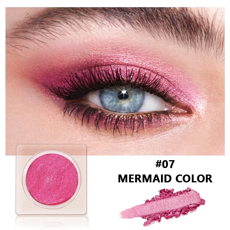 Pink Cream Eyeshadow Shimmer Glitter Powder Per Il Trucco Intense Color Shifting Creamy Eye Shadows Makeup Long Lasting Waterproof