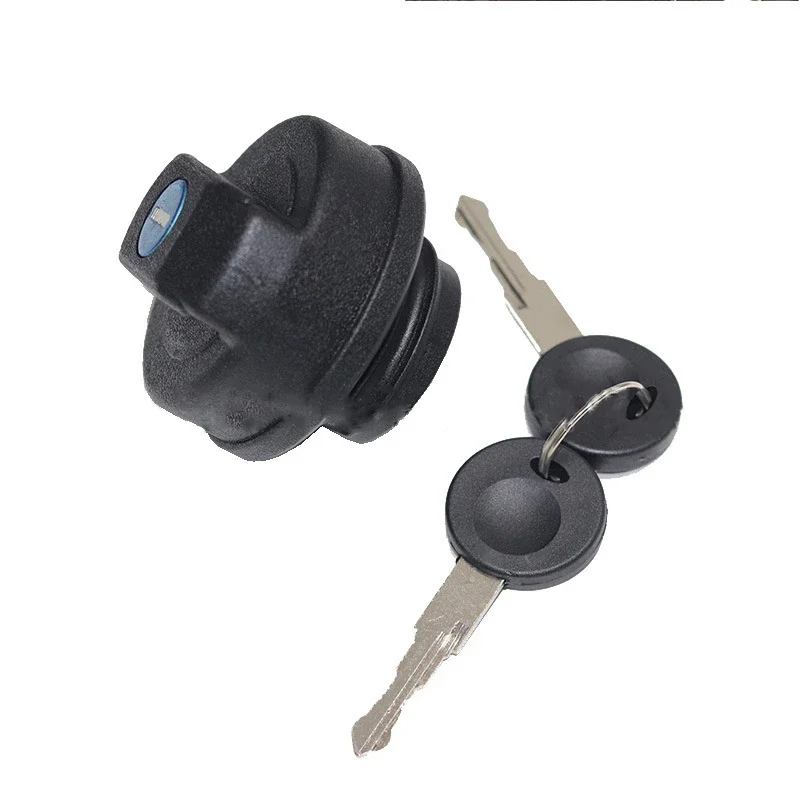 Fuel Tank Cap Lock Compatible with Volkswagen Audi Peugeot Citroen 2 Keys