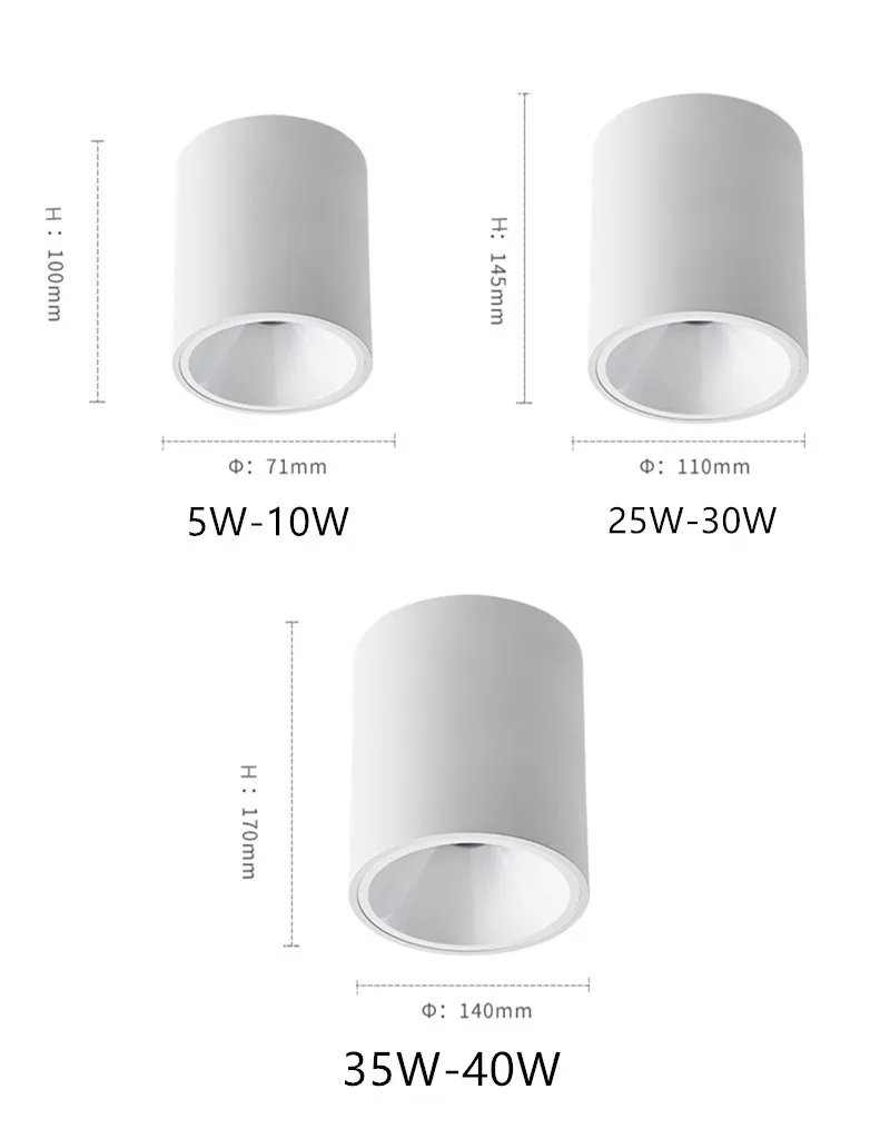 Projecteur LED Étanche pour Salle de Douche, Salle de Bain, Cuisine, Couloir Non Éclairé, délégations, IP65, Nouveau, 2024