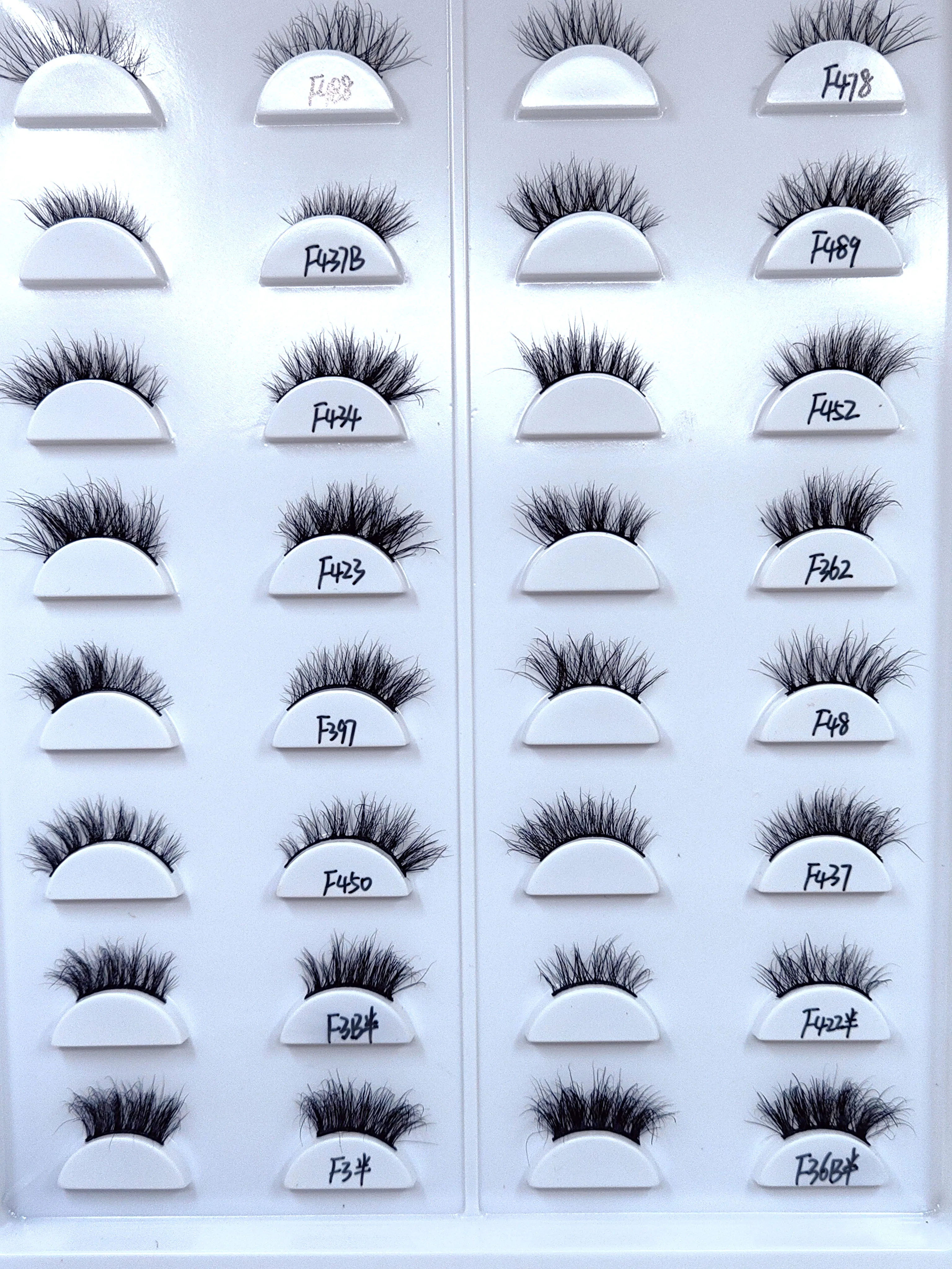 100pcs 3D real mink eyelashes customized box Personal custom logo false eyelash bulk free fast shipping DHL/UPS Small batch 2