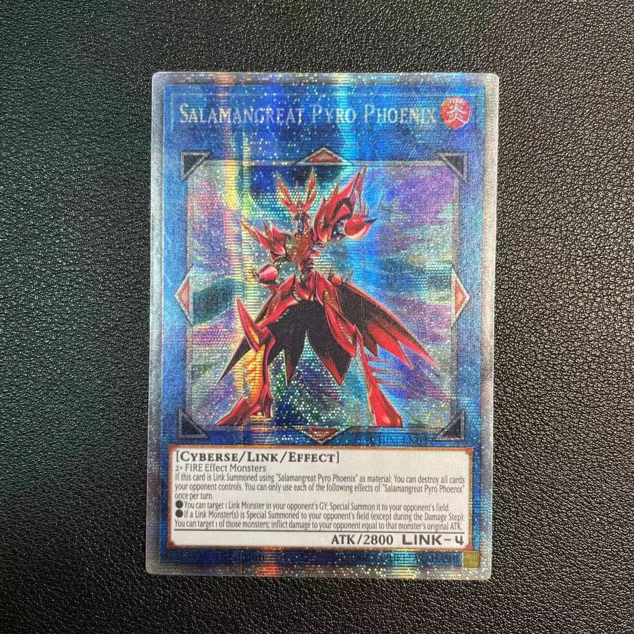 Yu-Gi-Oh PSER CHIM-JP039/саламангарат Пиро Феникс детское аниме мультфильм Игра карточка игрушки подарок (не оригинал)