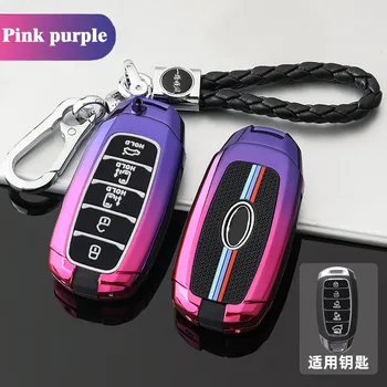 4 5 pulsanti copertura della cassa chiave a distanza dell'automobile per Hyundai Fista Lafesta Santa KONA Solaris Azera Palisade Grandeur Shell Holder