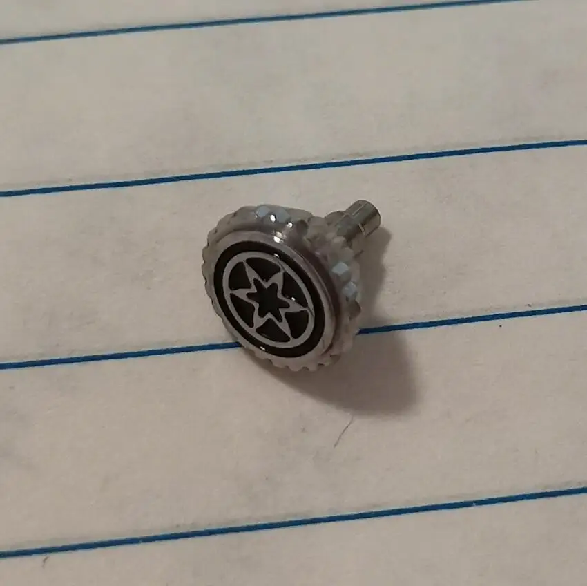 

Watch parts case parts 604 style carving pattern Watch crown Suitable for stems diameter 1.2mm
