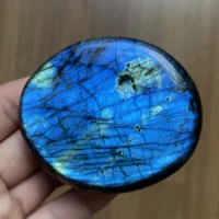 Natural Stone Labradorite Crystal Decoration Polished Moonstone Gems Healing Rock Quartz Gift Reiki Spiritual Jewelry 1