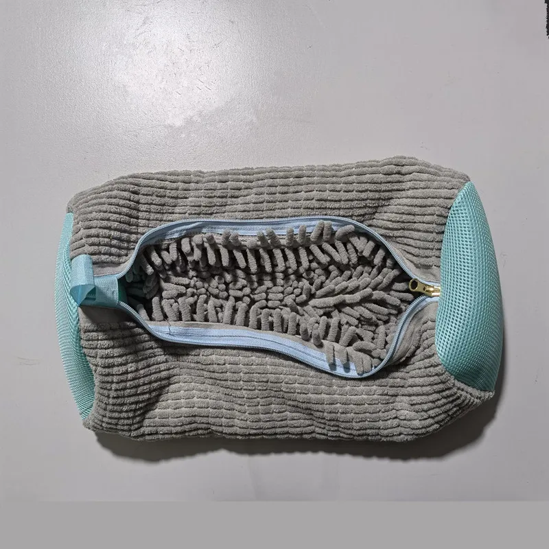 Amazon's new lazy shoe  cylinder  machine, made of polyester-cotton, laundry bag for protecting shoes from deformation during 6