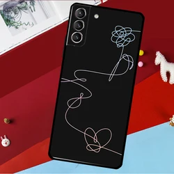 Love Yourself Flower Kpop Phone Case - Stylish Protective Back Cover - Galaxy S20 FE (QQ4687)
