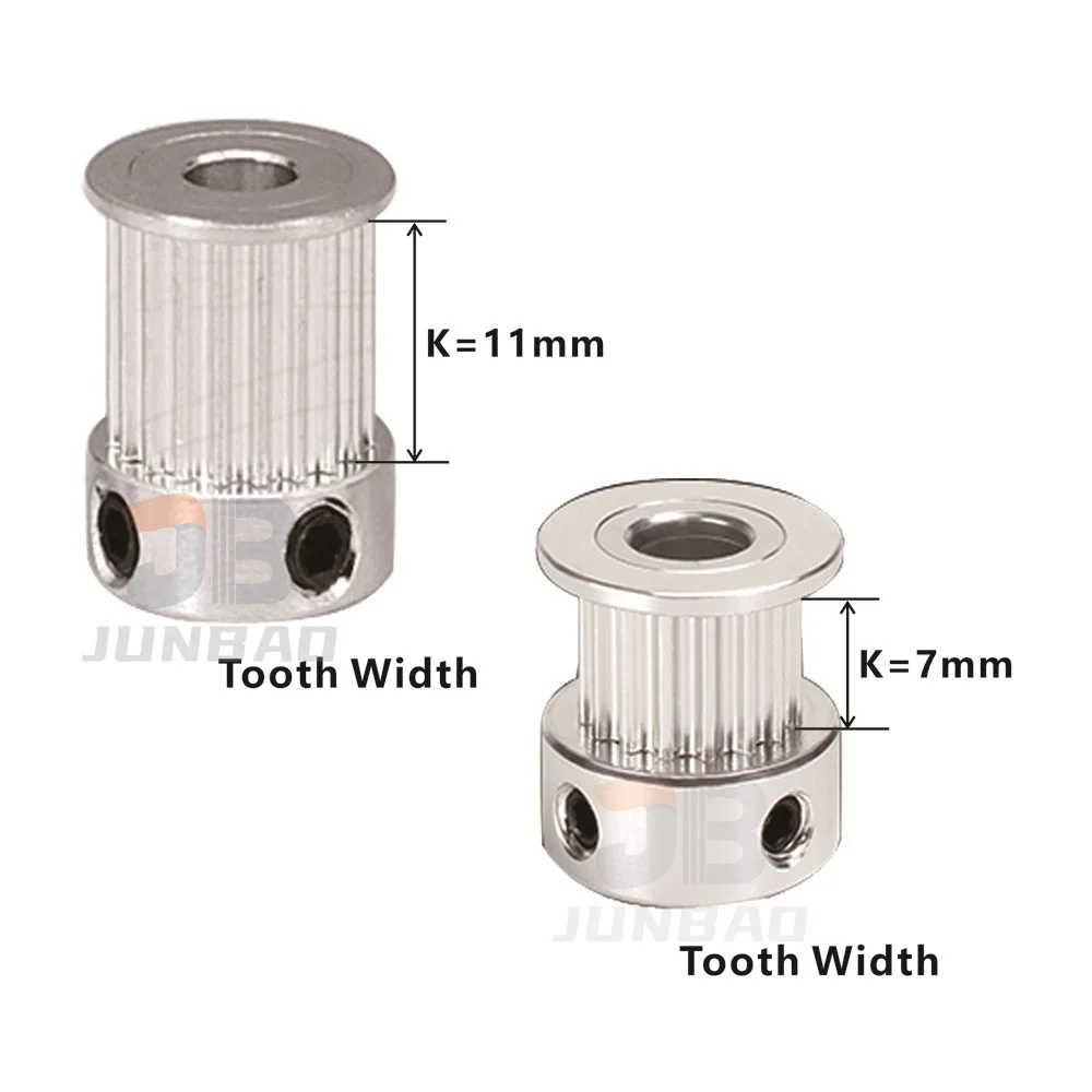 2GT 20T 60 Tooth Synchronous pulley and Timing Belt width 15MM Belt length 180 200 220 280 300 400 500 600 1000 3D Printer Parts fixed pulley,timing belt pulley,belt pulley,timing pulley