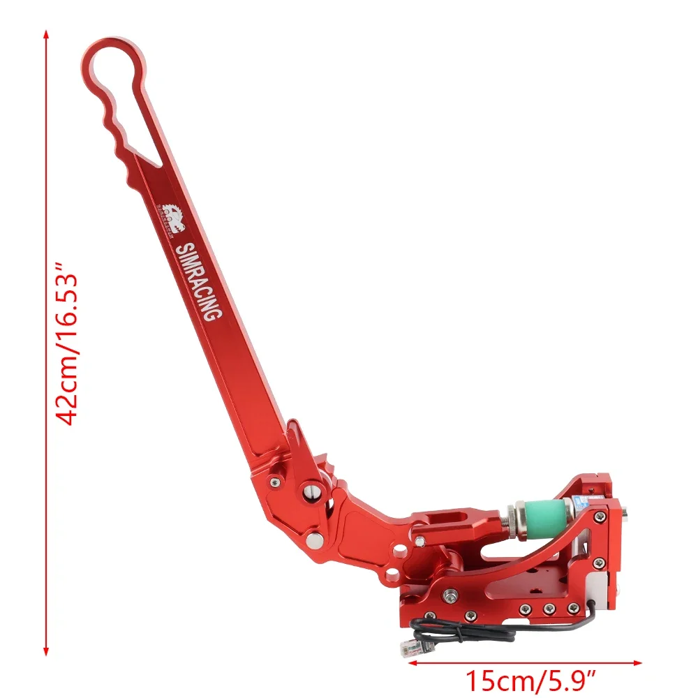 USb Handbrake Sim Racing GamesBrakesFor LogitechG29/G27/G25 T300 T500 RS PC64bit Load CellRacing For Rally Adjustable