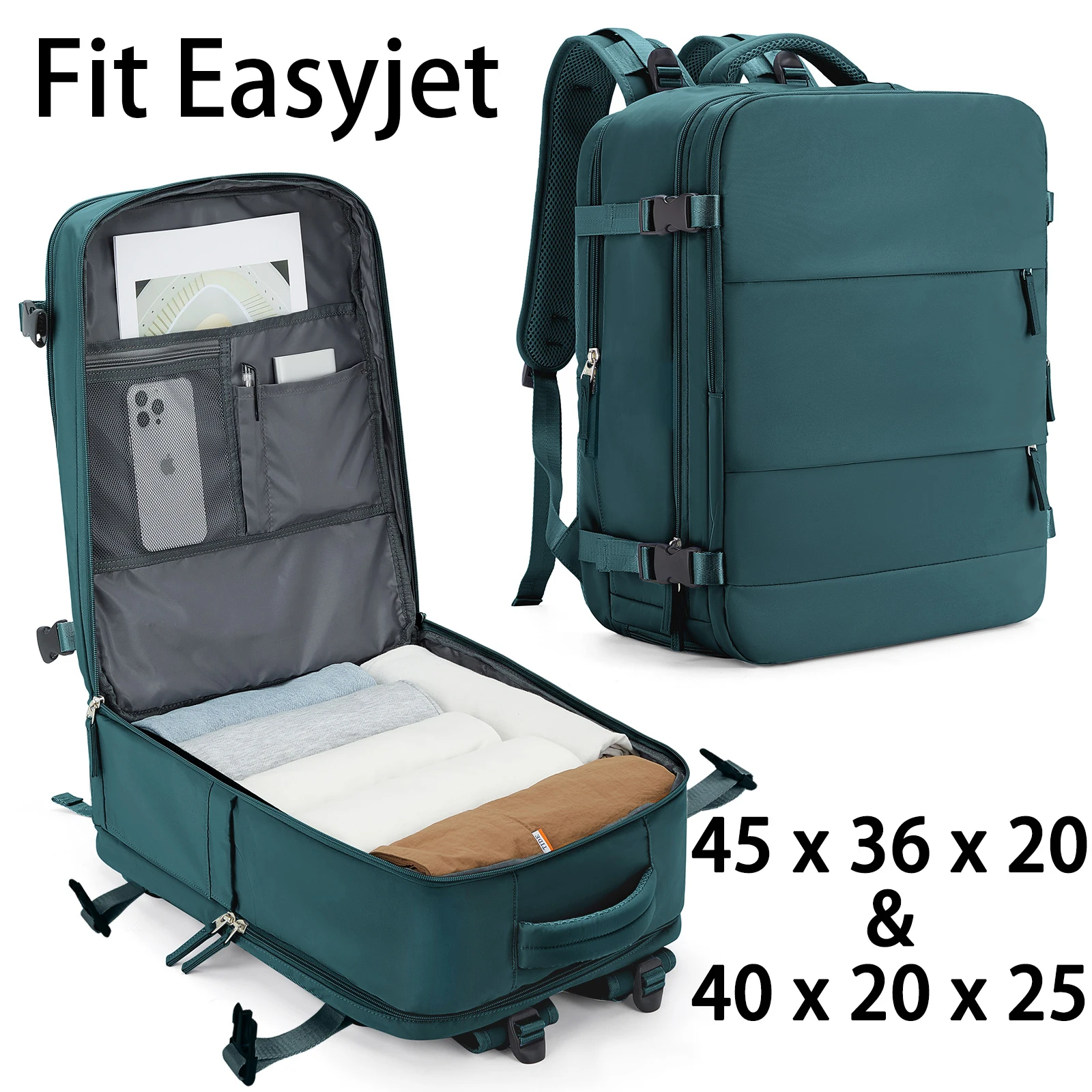 Easyjet 45x36x20 Bagaglio A Mano Easyjet Zaino Zaino Easyjet