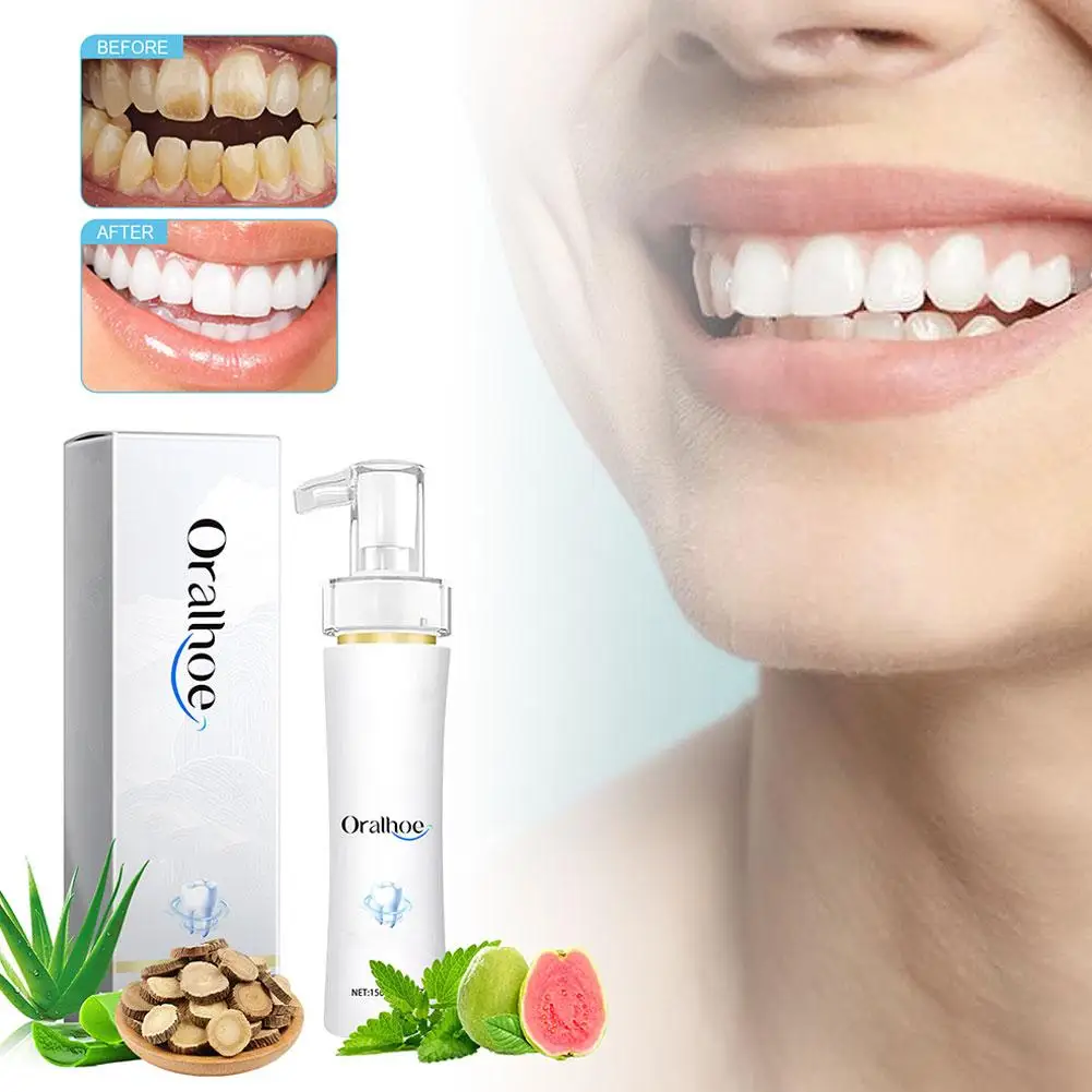 

Probiotics Whitening Toothpaste Removes Plaque Stains Improves Fresh 150g Oral Teeth Brightening Yellow Care Breath Health B8R1