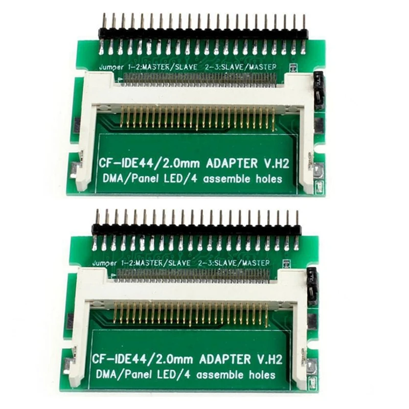 

2 шт. CF флеш-карта памяти для ноутбука 2,5 дюйма 44 дюйма