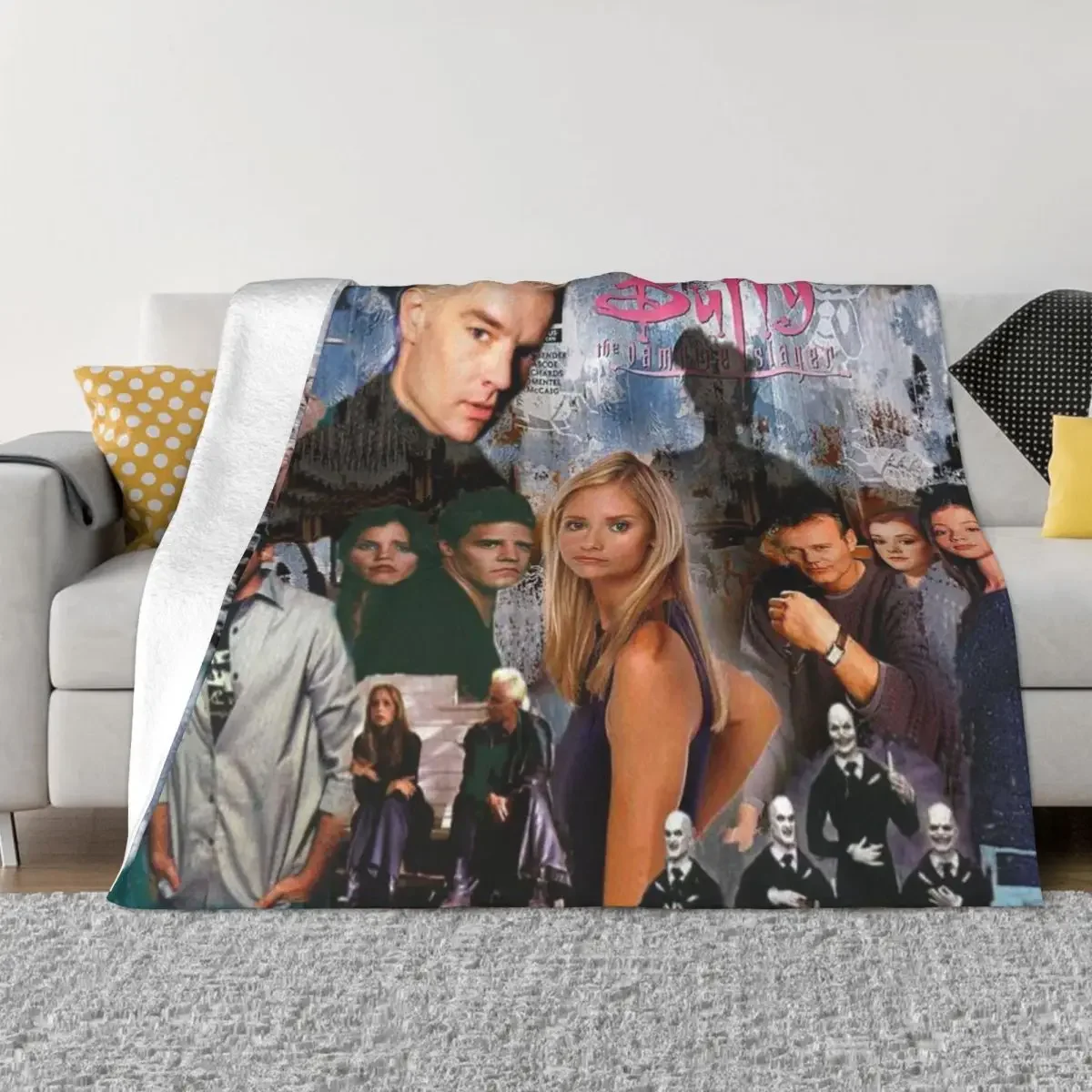 Outlander Anime Blanket Flannel Spring/Autumn Collage for Kids Adult Gift  Lightweight Thin Throw Blankets for Bed Outdoor Quilt 6