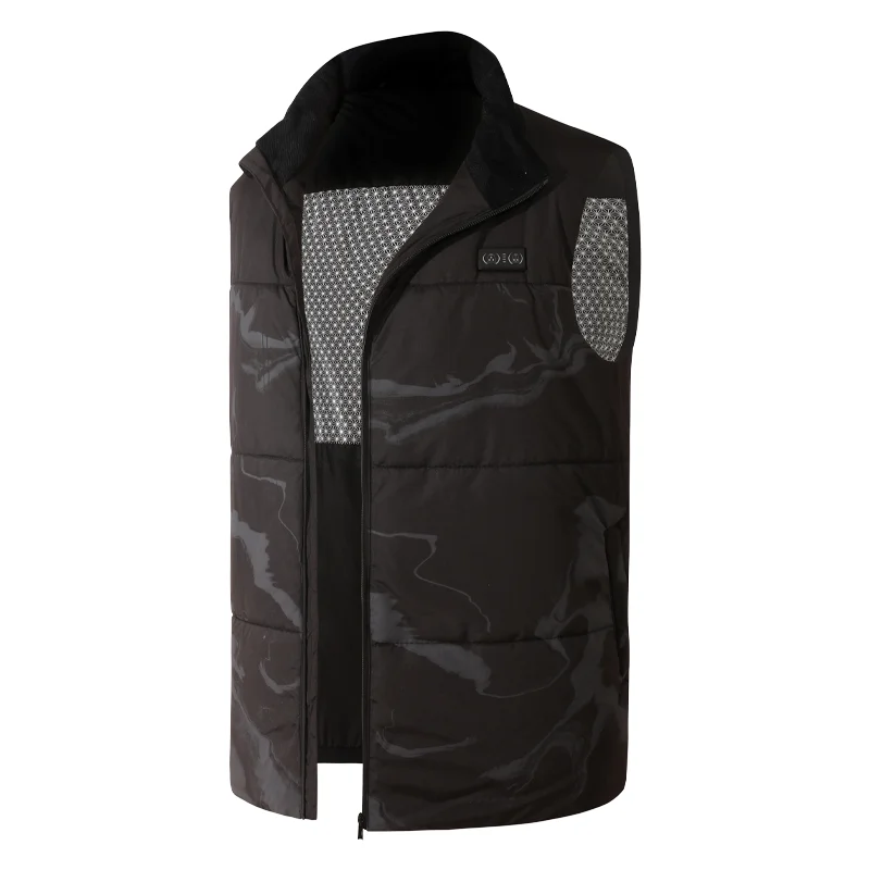 6 Zones Electric Heating Vest Smart USB Camouflage Outdoor Work Warm Jackets Winter Snowboarding Camping Hiking Bodywarmer Down