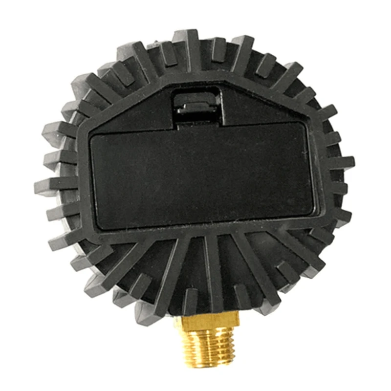 Digital Manometer High Pressure Gauge with G1/G1/2 Bottom Connector & Rubber Protector 0-250psi Resolution 0.1psi