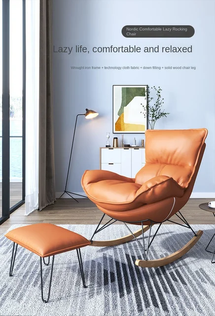 リクライニングロッキングチェア、快適な北欧バルコニーロッキングチェア竹ロッキングチェアホーム大人バルコニーレジャー怠惰なラウンジチェ ロッキングチェア 大人用ロッキングチェアリクライニングチェアホーム北欧怠惰なシングルリビングルームバルコニーレジャーソファチェアロッ  怠惰なロッキングチェアシングルリクライニングソファチェアホームバルコニーリビングルームレジャーチェア大人用ロッキング ...