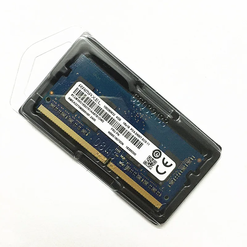 RAMAXEL DDR4 2400 4GB×8枚セット RAMAXEL DDR4 RAMS 4GB 2400MHz DDR4แล็ปท็อปหน่วยความจำ4GB 1Rx16 PC4
