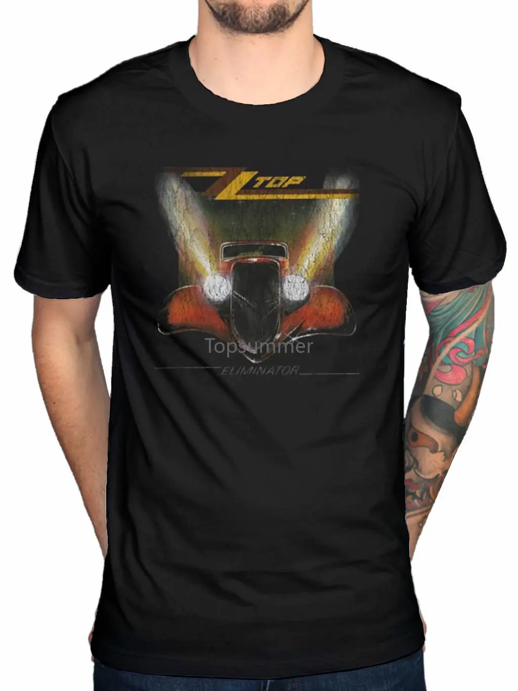 Zz Top Eliminator T-Shirt Texicali La Futura Recycler Touch Fastener