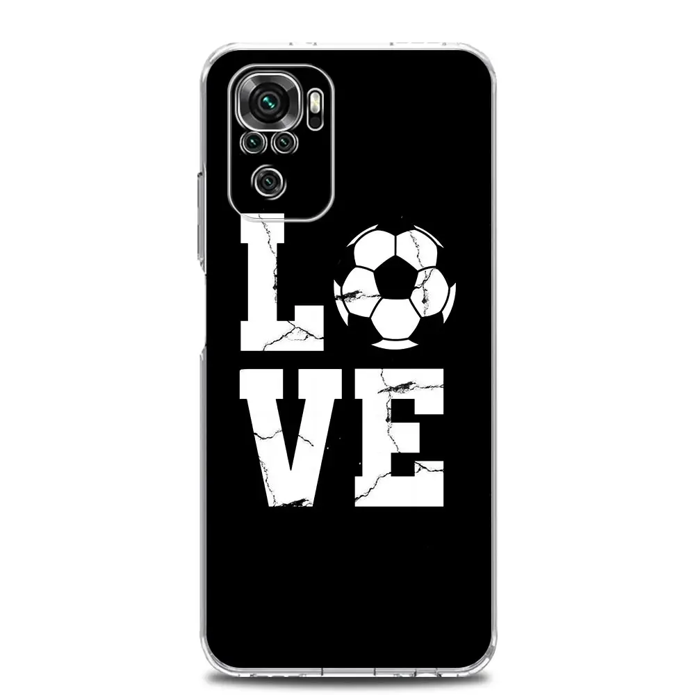 Football Player Soccer Art Soft Clear Phone Case