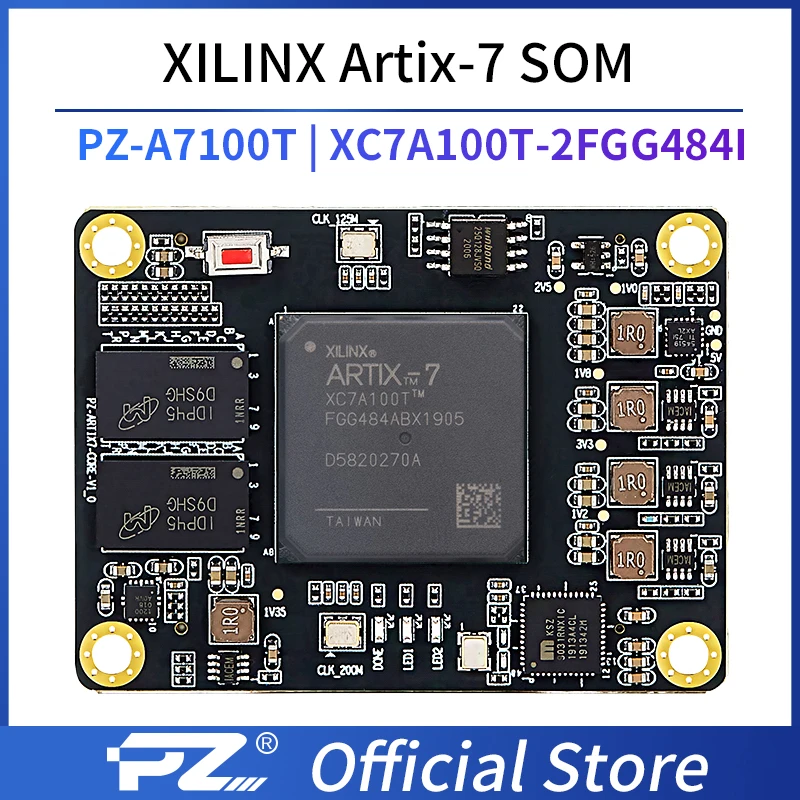 PuZhi PZA7100TSOM Xilinx SoC Artix7 XC7A100T FPGA Core Board