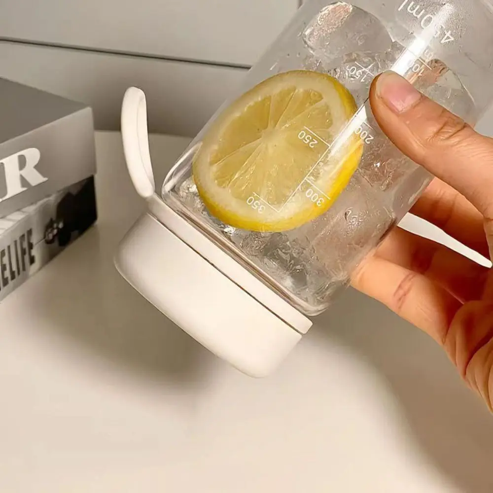 Portable Leakproof 450ml Plastic Water Bottle with Tea Infuser - Ideal for Students and Summer Drinks