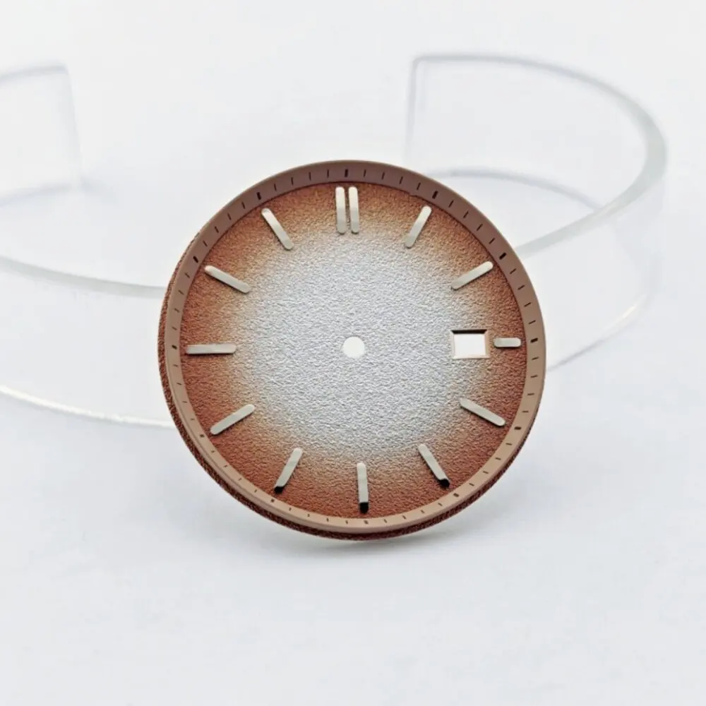 35mm Diameter Date Watch Dial - NO Luminous, Sterile Design, For Watch Crafting & Repairs