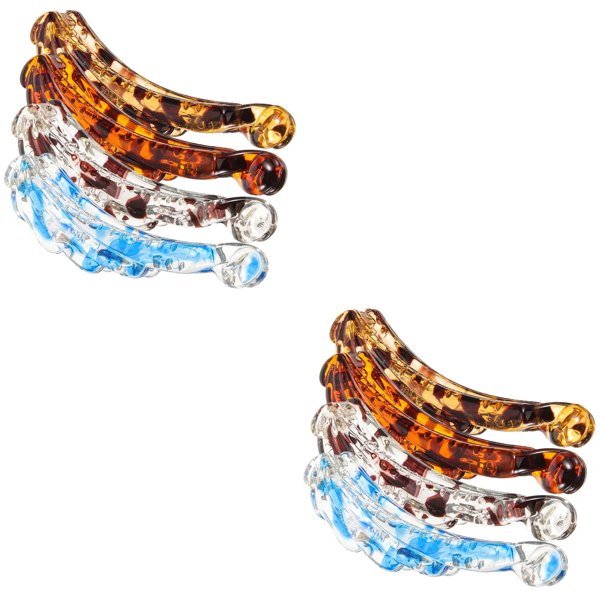

8 Pcs Hair Pin Banana Clip Vertical Modeling Vintage Accessories Clamps for Women Women's