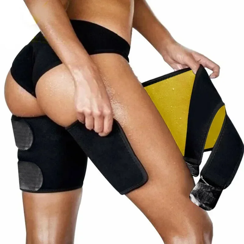 

Belt Slimming Mens Womens Legs New Cellulite Wraps Neoprene Body Lose Slimmer Sports Shapers Thigh Arrival Burn Gym Black