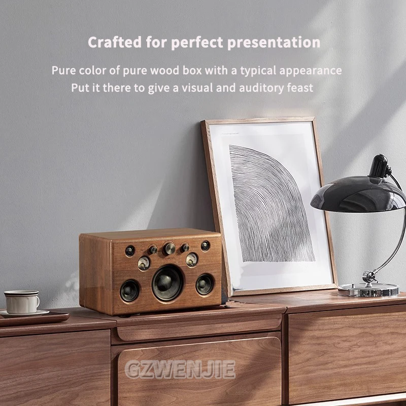 210W 5.0 HiFi Speaker Soundbar Bookshelf Bluetooth Speaker Home Theatre Wooden Music Speakers for TV PC Subwoofer Bass effect US