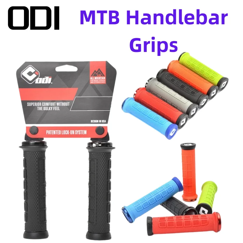 ODI Elite Lock on Handlebar Grips Multiple Colors for MTB Mountain Bike Alluminium Alloy and