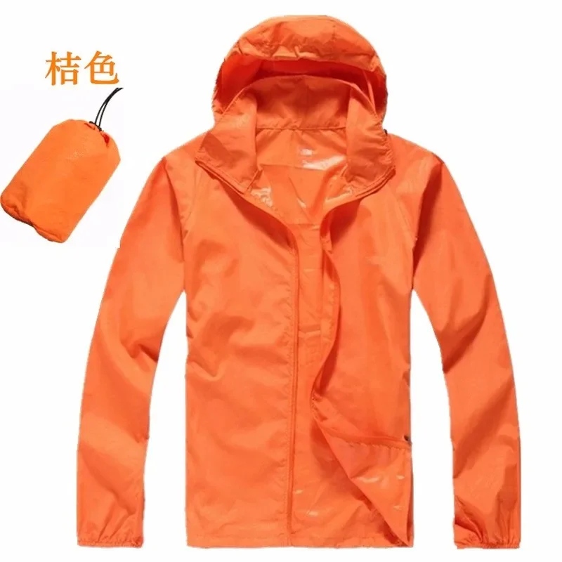 Sports Jacket For Men Women Outdoor Sun Protection Waterproof Wind-proof
