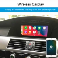 Bonroad Wireless Apple CarPlay Android Auto Car Multimedia For BMW 5/3 Series E60/E61/E62/E63 E90/E91/E92/E93 CCC/CIC Head Unit 1