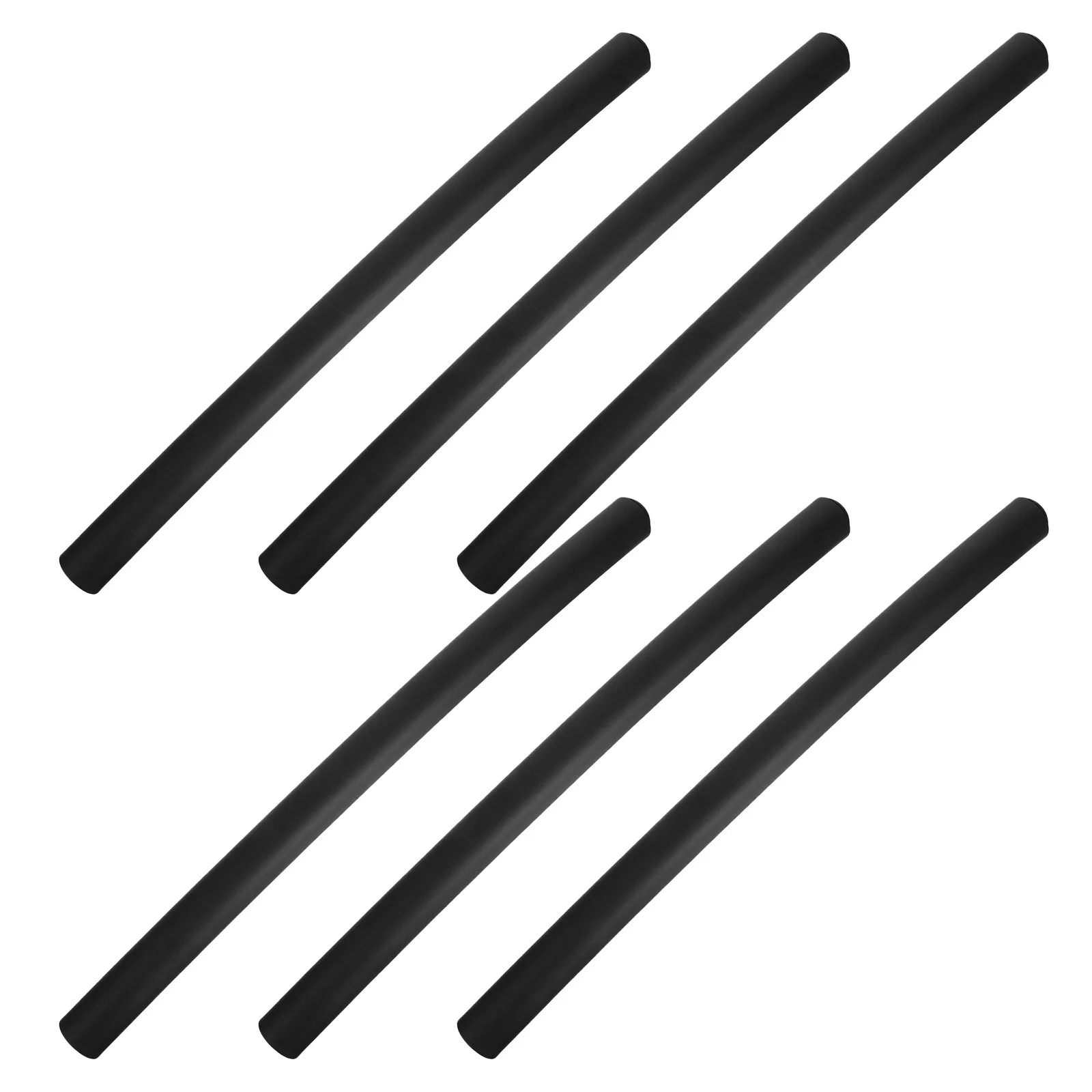 6Pcs  유모차 핸들 바 스폰지 그립 핸들 커버 보호대 휠체어 용 미끄럼 방지 교체 패드