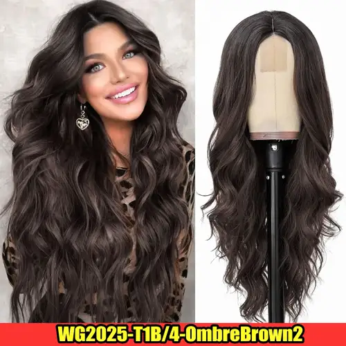 Cosplay Blonde Women's Wigs Ombre Blonde Curly Wig On Clearance Sale Glueless Pink Black Purple Wig Ladies Synthetic Wigund - Image 23