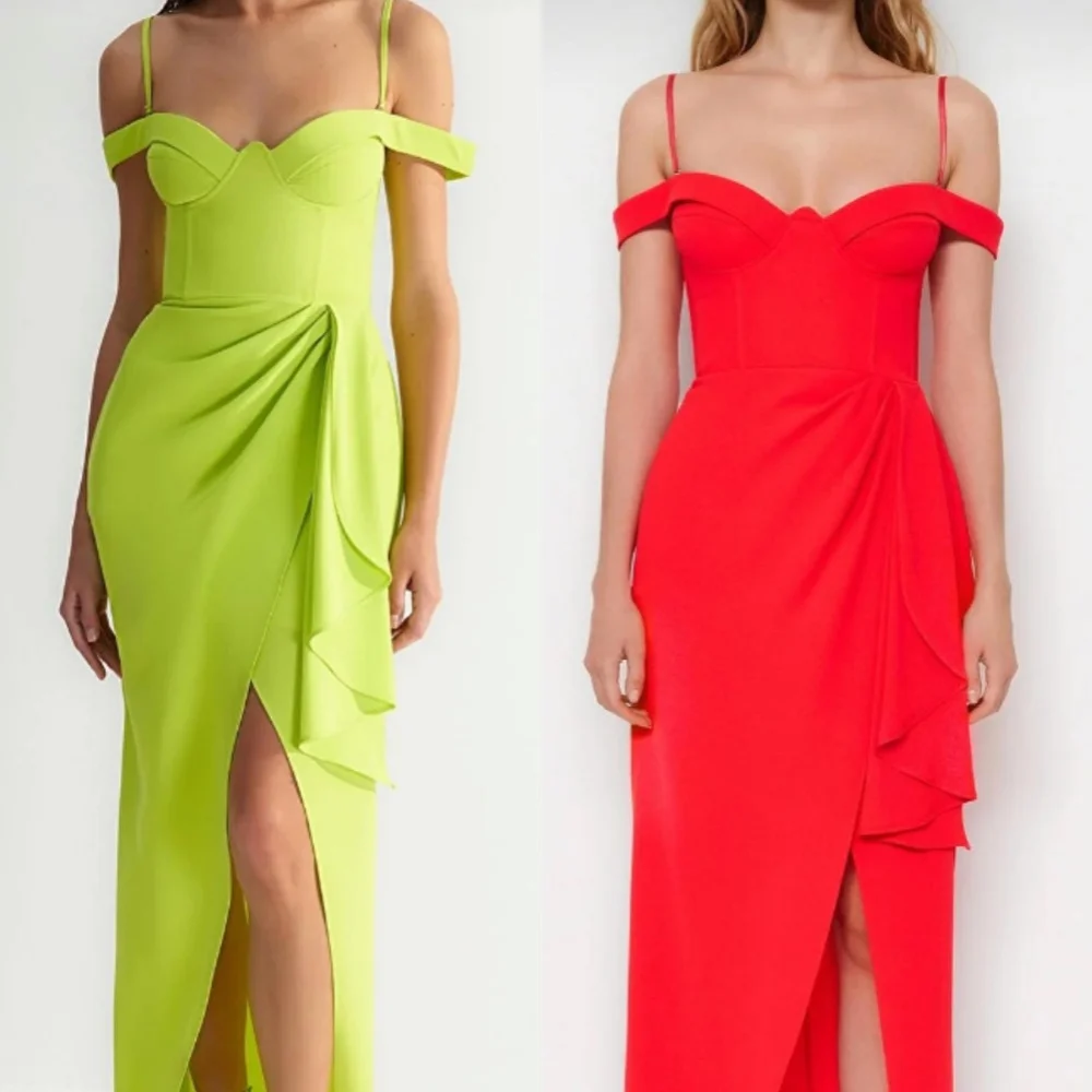 Customized Jersey Pleat Ruched Straight Spaghetti Strap Sweetheart Midi Dresses Quinceanera Dresses Modern Style Unise