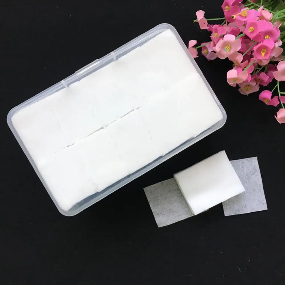 600pcs 메이크업 리무버 코튼 패드 펄 텍스처 페이셜 클렌징 와이프 토너 에센스용 절수 스킨 케어 패드
