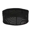 Black Waist Pack Multi Pocket Elastic Mesh Fabric Waistbag Waist Pack with Fixed Belt Fanny Pack Waistbag Mesh Fabric Waist Bags 4