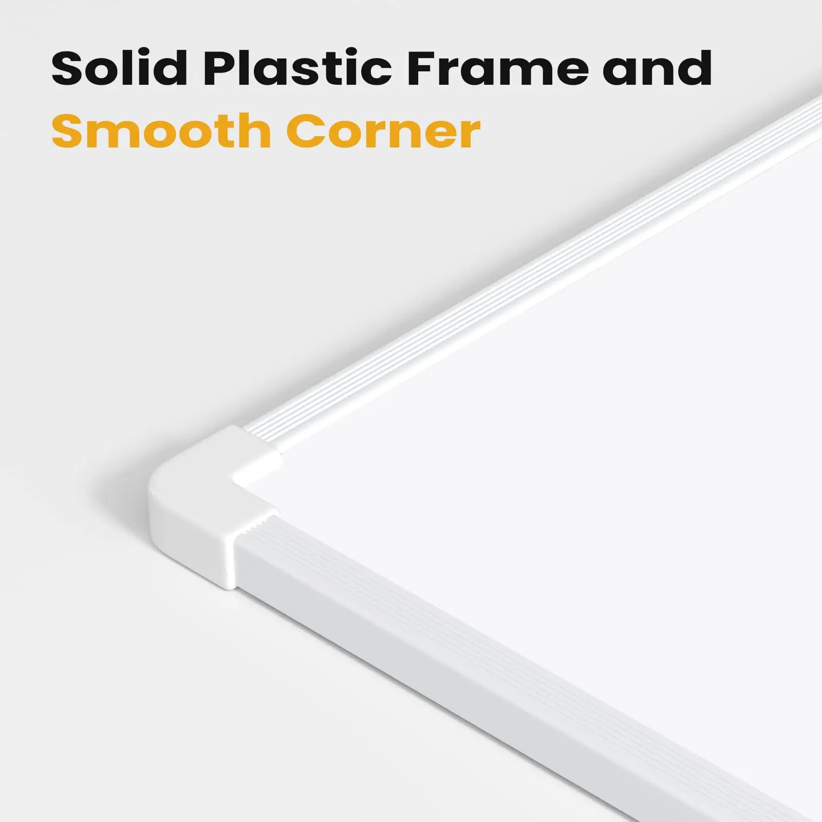 Small Dry Erase Board for Wall 15.7" x 11.8" Double-Sided Small Whiteboard with 3 Markers & 4 Magnets