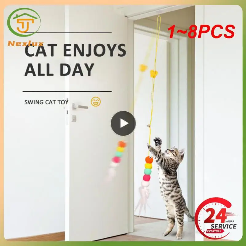 1~8PCS Interactive Cat Toy 1