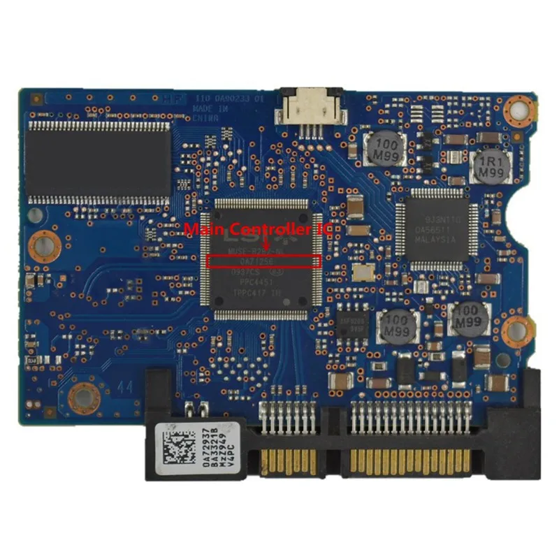 HDD PCB for Hitachi 110 0A90233 01 , 220 0A90233 01 / IC: 0A71256 / 0A72947,0A72944,0A72937,0A71336,0A71335 hdd pcb