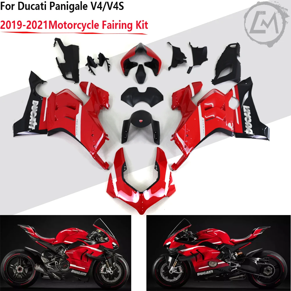 

Motorcycle Parts Full Fairing Kit For Ducati Panigale V4/V4S 2019 2020 2021 High Quality ABS Injection Molding