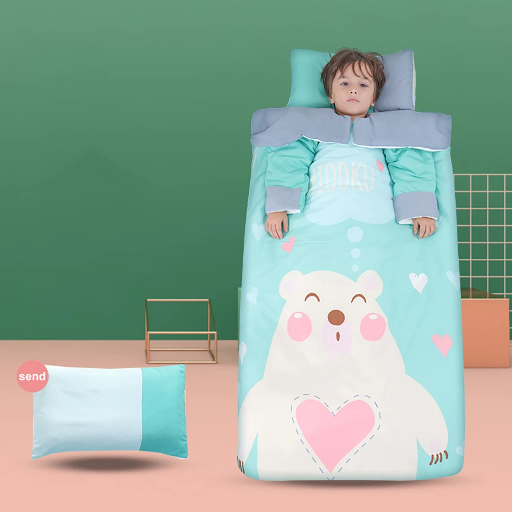 Saco De Dormir Con Almohada Extraíble Para Niños